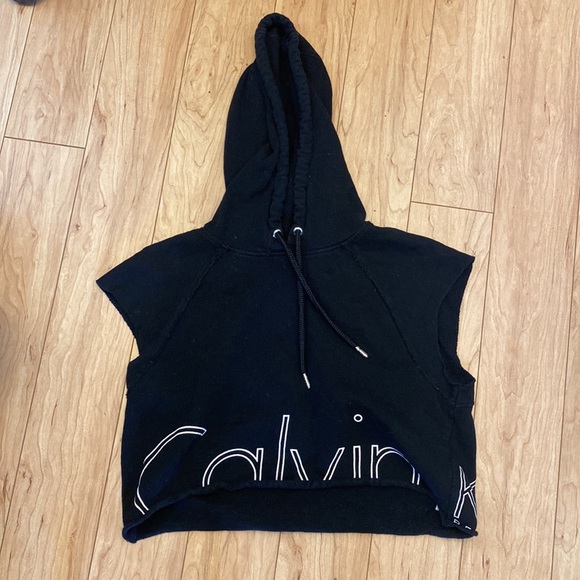 CK cropped hoodie - Picture 2 of 4
